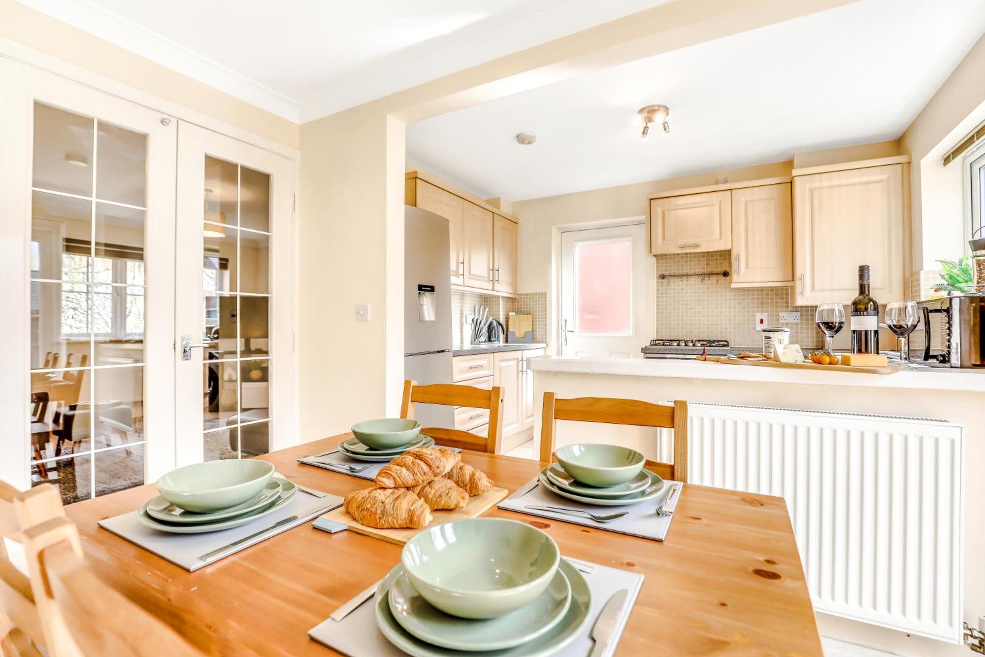 Silver Stag Properties, 3 Bedroom W Parking And Garden Smisby Eksteriør bilde